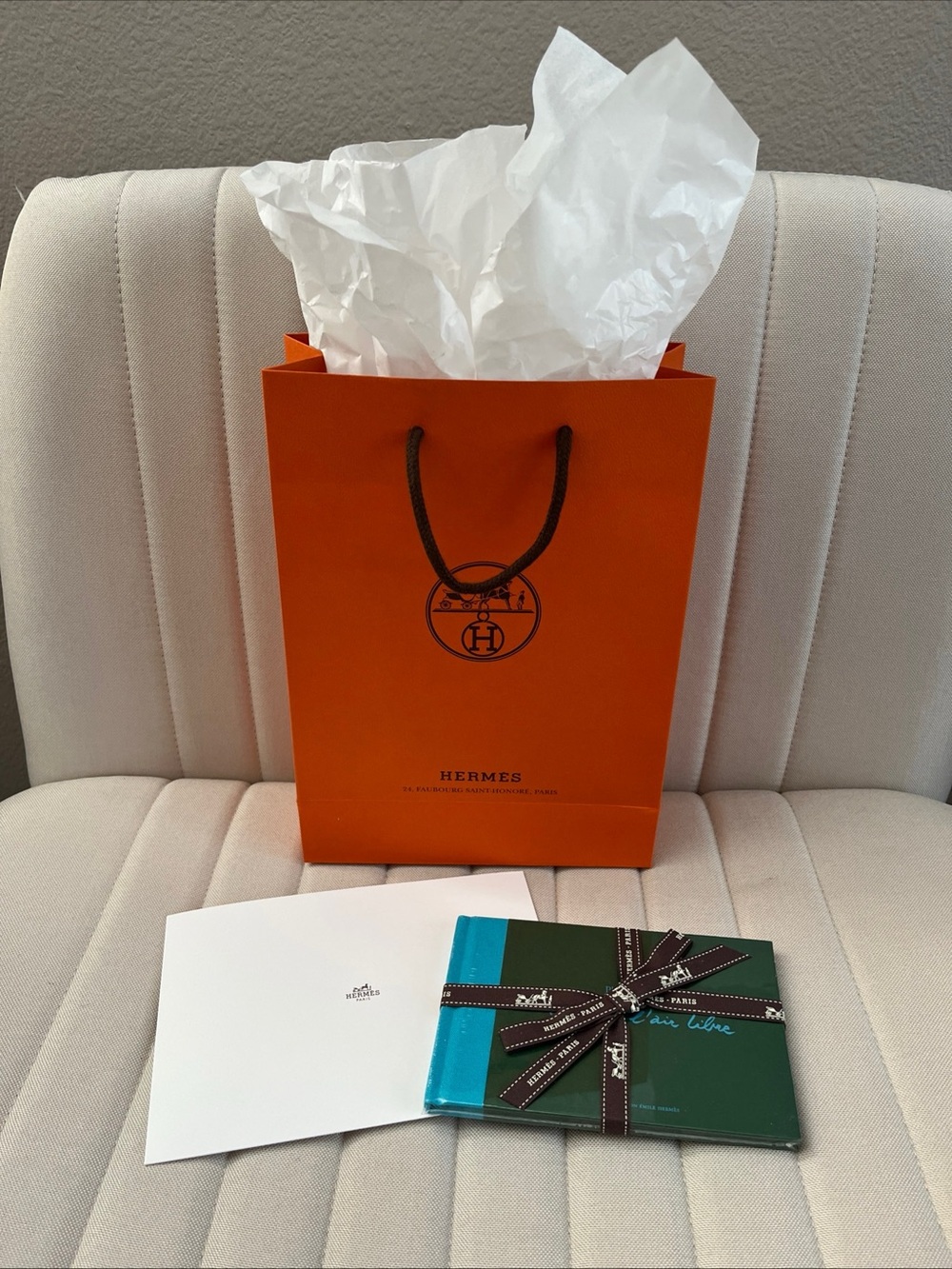 Hermes collectible unopened sealed sketchbook with original packaging